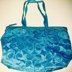 Authentic Coach tote bag